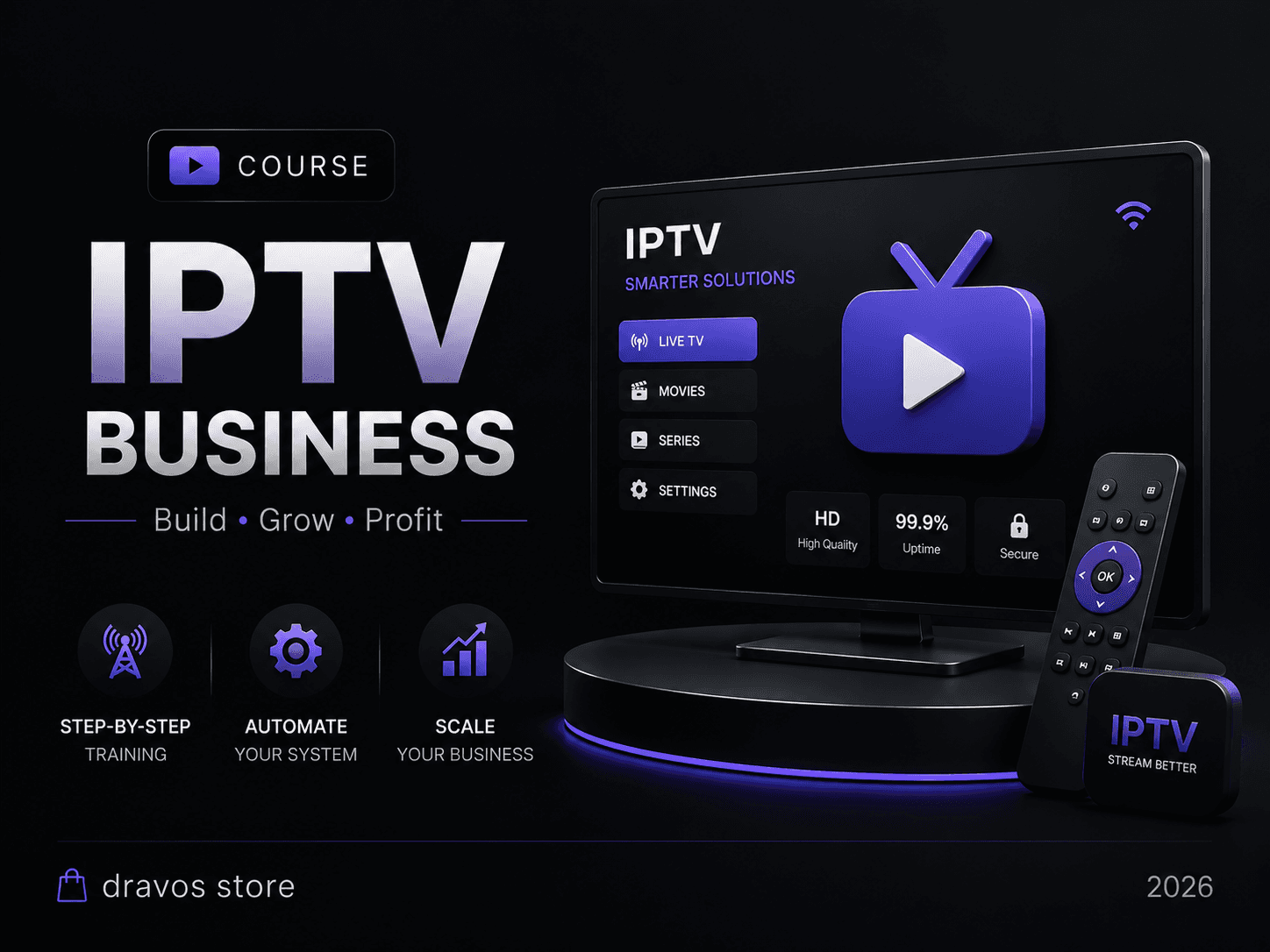 Live Streaming IPTV Business