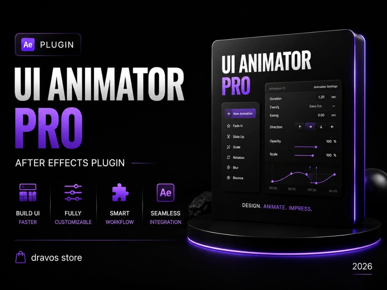 UI Animator Pro: After Effects Plugin